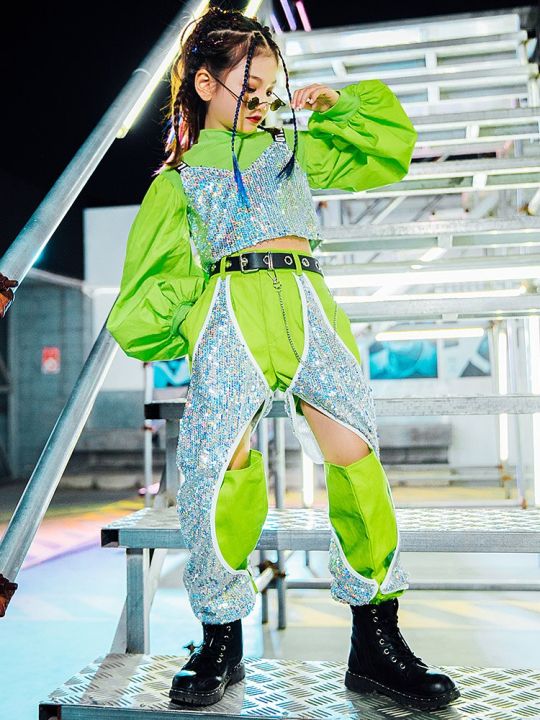 Fashion Kpop Dance Outfits ZZL Fashion K-Pop Stage Outfits For