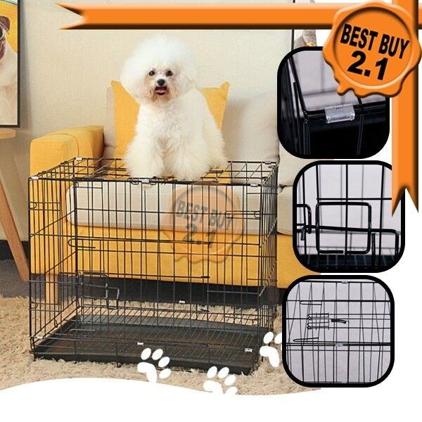 READY STOCK MEDIUM PET CAGE (60 X 42 X 50 CM) CAT CAGE