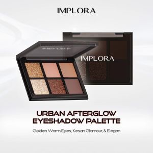 IMPLORA Urban Eyeshadow Palette Pigmented Long Lasting Eye Shadow