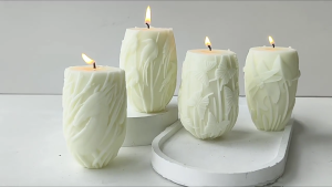 Practical Silicone Molds for Relief Cylinder Scented and Home Decors Functional Moulds for Craft Enthusiasts