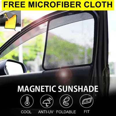 BYD Atto 3 2022 (Plastic Frame) Magnetic Sunshades