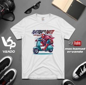 KAOS RAMADHAN SUPERHERO SPIDERMAN - Ramadhan Kareem / TSHIRT / KAOS MURAH / HARI RAYA