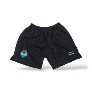 celana pendek olahraga volly wanita logo bordil belah pinggir