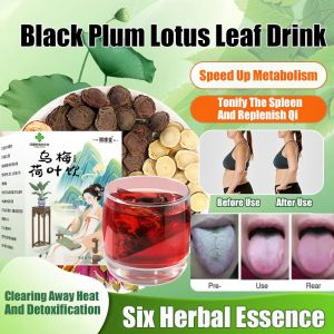 Herbal Tea Plum Lotus Leaf Drink Healthy Tea Preferred Herbal Extracts Produced Local Ume and Lotus Leaf Drinks Six Flavors Official Drinks