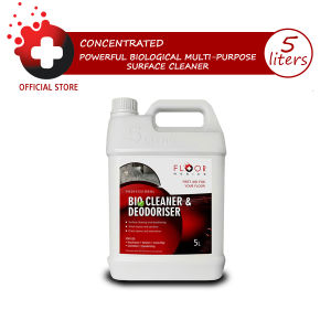Bio Cleaner & Deodoriser 5 Liters concentrated Floor Medics /Organic Cleaner surface top cleaner / floor cleaner / stone cleaner / toilet disinfect / carpet cleaner disinfect/ smell odor removes/ bathroom cleaner