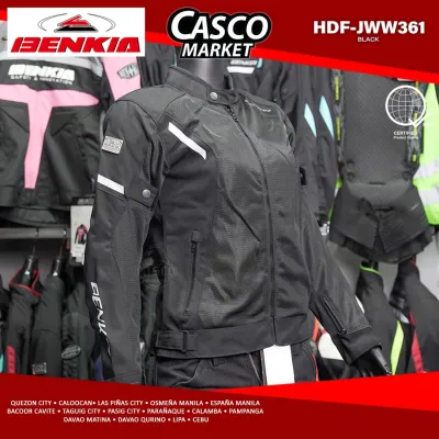 BENKIA HDF-JWW361 Womens Padded Motorcycle Riding Jacket – Premium Protective Gear
