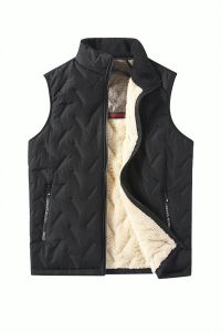 Cotton Undershirt Graphene Vest Keep Warm Lambswool Windproof and Cold-proof Delicate and Soft