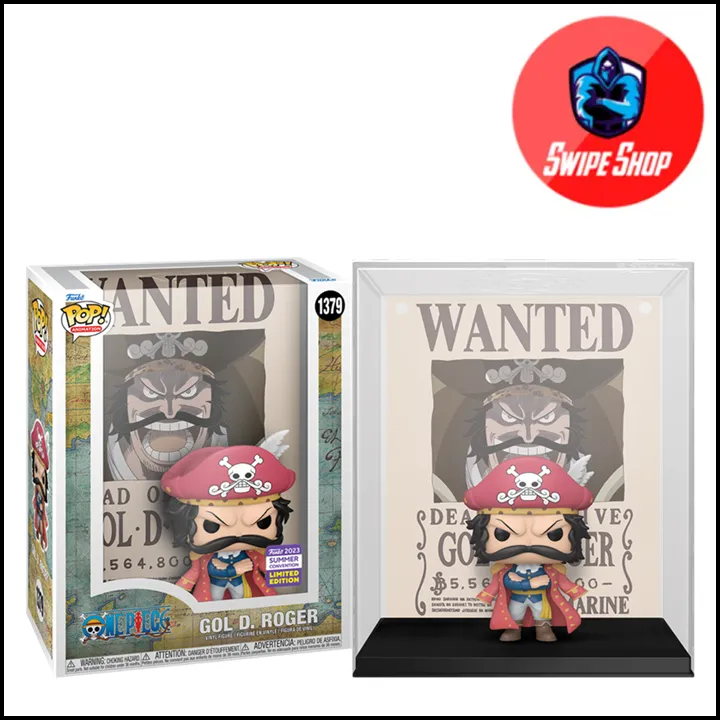 Gol D Roger Funko pop sdcc wanted hotsell poster shared