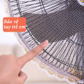 Túi lưới vải bọc lồng quạt máy bảo vệ an toàn cho bé từ size 40 cm và 45 cm, Trùm quạt máy. 