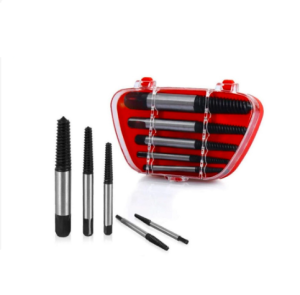 Screw extractor set - Tap balik set 5 pcs - Pencabut baut rusak patah kodenki - Alat tap baut patah rusak termurah set 5pcs