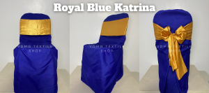 Chair Cover Monoblock Cover Catering Katrina US Fabric makapal na tela