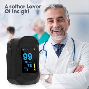 Medical Finger Pulse Oximeter High Quality IC Chips OLED Screen Version 5.0 | Healthcare Blood Oxygen Level Monitor Finger Pulse Oxymeter Fingertip Pulse Oximeter Monitor | Oksimeter Darah Oksigen | 血氧 | 血氧仪 | KKM