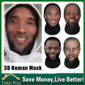 Topeng Halloween Cosplay Kobe/Curry/James/Durant 3D Seamless Magic Funny Celebrity Face Mask uni Bandana Tube Neckchief gaiter Warmer Face Cover Head Scarf Headband Headwear Masker Penutup Kepala Topeng Wajah 3D. 