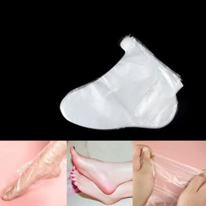 100PCS Transprent Disposable Foot Bags Detox SPA Covers Pedicure Prevent Infection Remove Chapped Foot Care Tools Bath Wipe