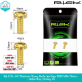 Bộ 2 Ốc Vít Titanium Cho Gọng Nước Xe Đạp RISK M5x12mm – Nhẹ, Bền, Chống Gỉ. 