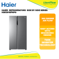HAIER  Refrigerators  Side By Side Series HSR3918FNPG. 