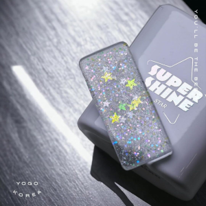 [ Yogo Mayo ] Sơn Gel nhũ Cao Cấp Hàn Quốc với topping ngôi sao và Vẻ Đẹp ánh nhũ Lấp Lánh ( 1sp)
