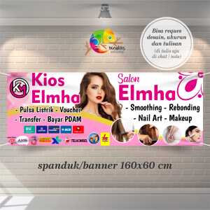 Cetak Spanduk Banner Salon Dan Konter