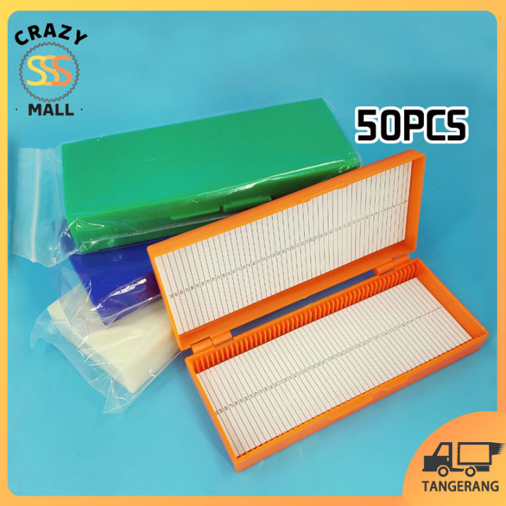 Mobestech Mikroskop Präparate-Box - Hölzerne Aufbewahrung Für Objektträger