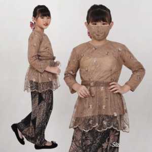 SET KEBAYA ANAK PEREMPUAN TANGGUNG 5-12 TAHUN / KEBAYA MODERN ANAK / KEBAYA ANAK PESTA