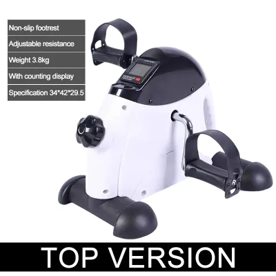 HEARBEAT Rehabilitation equipment stroke Elderly exercise bike Physical Therapy Mini Exercise Bike Cycle Pedal Knee Foot Petal Peddle Peddler Adjustable rehabilitation bicycle elderly exercise bike