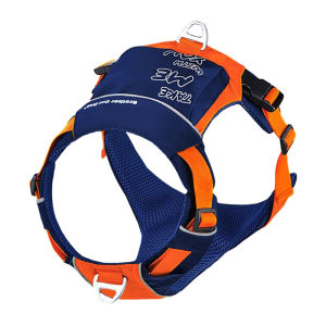 HamshMoc Reflective Pet Harness Adjustable Dog Harness Breathable with Quick Release Buckle Comfortable Soft for Small Medium Large Dog