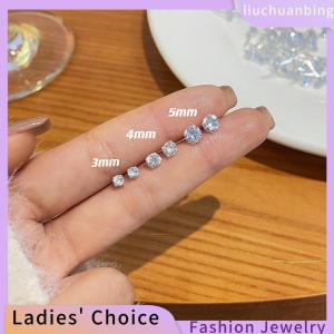 [COD] liuchuanbing Jewellery 1Pair Zircon Earrings Women Jewelry Accessories Ball Stud Earrings Tragus Cartilage Ear Jewelry