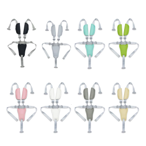 Universal 5 Point Infant Safety Belt Adjustable Length Highchair Strollers Harness Soft PU Crotch Support Nylon Straps