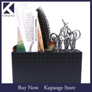 [Kupaoge] กล่องเก็บกรรไกรหวีกรรไกรตัดผมอุปกรณ์เครื่องสำอางทำผม