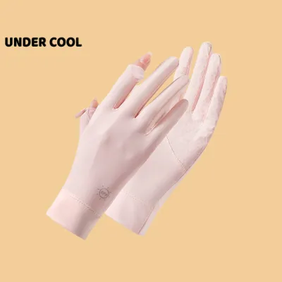 Găng Tay Chống Nắng UNDERCOOL Hở Ngón Chống Trượt Chống Tia UV Nhiều Màu