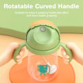 Dr.isla water bottle for baby 300ML sippy cup for baby with handle BPA Free safety buckle baby water bottle training carrier for baby WBP31. 