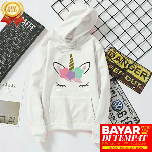 Sweater Wanita Hoodie Dewasa Harga Hemat - Unicorn