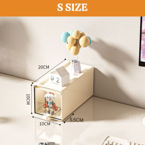 [4 Sizes] Worthbuy Kotak Penyimpanan Berlaci Desk Organizer Blind Box Display Storage Box Desk Drawer Rak Meja 文具收纳 盲盒展示