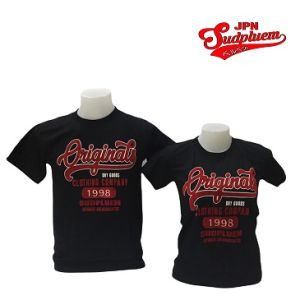 เสื้อยืด สกรีน กำมะหยี่ พรีเมียม ลาย Original2 (ราคาต่อ 1 ตัว แยกตามไซส์)