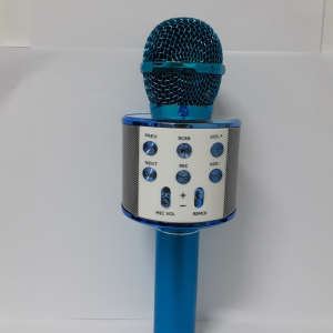 COD MIC KARAOKE BLUETOOTH WIRELESS PORTABLE WS858 / Mic WS 858 Speaker Smule Wireless Karaoke Portable