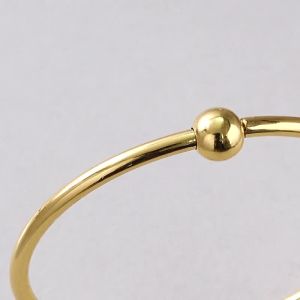Chow Sang Sang 周生生 999.9 24K Pure Gold Price-by-Weight Gold Glossy-Finish Bangle for Charme (Size: 06/ Size: 07) 90194K #CharmeUse