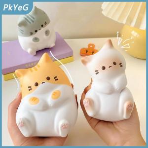 PkYeG Mèo mới giảm căng thẳng Squishy Đồ chơi PU chậm tăng bóp Antistress bóng phim hoạt hình bảng đồ trang trí Squishy giảm căng thẳng Đồ chơi