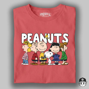 Peanuts Vibes PaperFrett Graphic Print Round Neck T-Shirt Top for both Genders