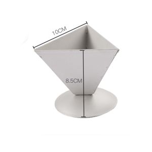 okdeals01 Zongzi 端午节 Chinese Food Traditional Kitchen Tools Baking DIY 304 Stainless Steel Rice Ball Sushi Dumpling Mould Pudding Making Molds Zongzi Mould