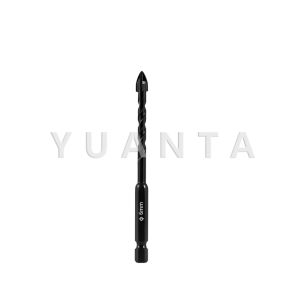 Yuanta ดอกสว่าน เจาะอเนกประสงค์ ดอกสว่านคาร์ไบด์เจาะปูนโรตารี่ 6/8/10mm 4-Edge Cross Drill Bit