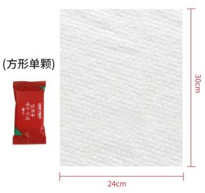 1pcs Disposable Compressed Cotton Towel Portable Travel Non-woven Candy Size Face Towel Wet Wipe Outdoor Moistened Tissue
