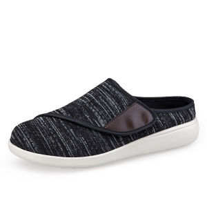 SUPERLI Men Diabetic Shoes Women Wide Feet Swollen Walking Shoes Thumb Eversion Adjusting Soft Comfortable Men Shoes