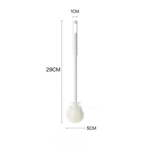 5PCS Long Handle Silicone Bottle Brush 90° Foldable Feeding Bottle Cleaning Glass Jar Brush Cleaning Cup Brush Foldable Brush Head Silicone Cup Brush Household Long Handle Bottle Brush 3-in-1 Cup Lid Kettle Insulation Thermos Cup Crevice Cleaning Brush tu