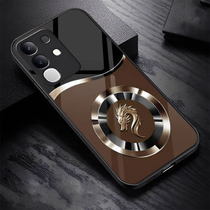 Promo Softcase Glass Kilau Vivo Y29 4G / Y29 5G Terbaru Casing hanphone Pelindung Camera Protect (2712)