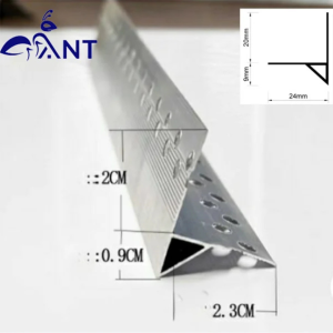 Nẹp Nhôm Ngắt Nước Mưa Dài 2m5 cắt đôi khi vận chuyển