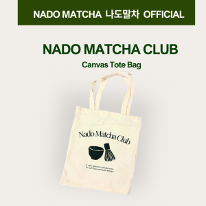 Nado Matcha Club Canvas Tote Bag