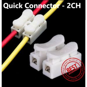 Konektor 10 PCS Kabel Terminal Quick Connector Cable Sambung CH2