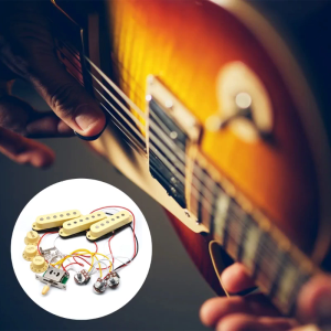 Đàn Guitar Prewired Khai Thác Điện Mobin đàn guitar dây cố định đường điện 5-Cách Chuyển Đổi 2T1V Điều Khiển Pickup Cho đàn ghi ta điện
