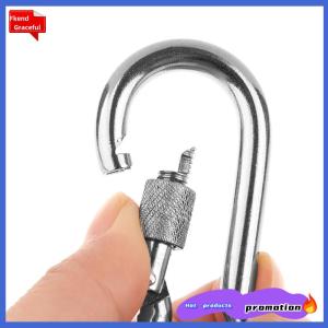 Fkend Stainless Steel Swivel Snap Hooks Locking Dog Leash Buckle Quick Release Buckle Carabiner Clips For Dog Walking Camping