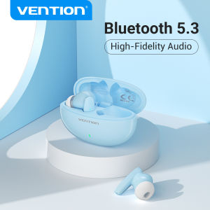 Vention Wireless Bluetooth Earphone V5.3 Stable Transmission Real noise reduction Sports game sweat proof built-in microphone touch control For Samsung S20 Huawei Xiaomi Earbuds